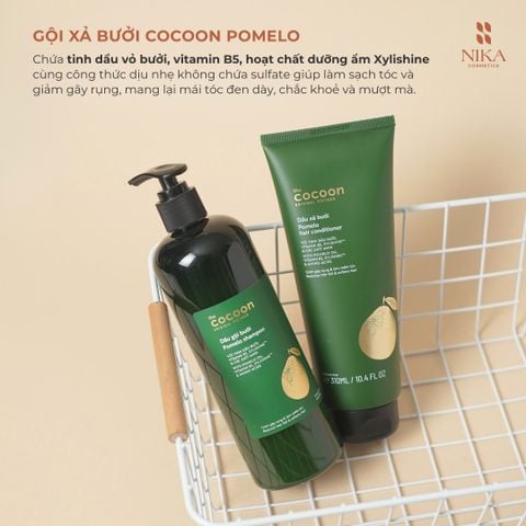 Bộ Dầu Gội 500ML + Dầu Xả 310ML Bưởi Cocoon Pomelo