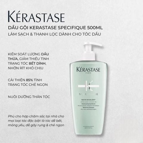 Dầu Gội Kerastase Specifique Bain Divalent 500ML