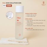 Toner Làm Dịu, Giảm Đỏ Và Phục Hồi Da FAU Skin Solution SOS Toner 150ml