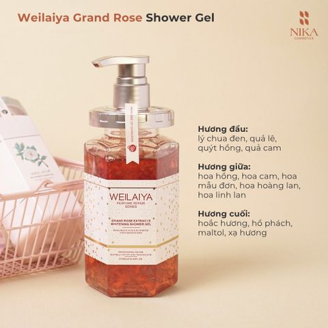 Sữa Tắm Weilaiya Grand Rose Shower Gel 450ml