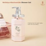 Sữa Tắm Weilaiya Niacinamide Shower Gel 450ml
