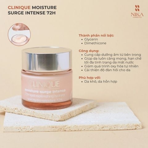 Kem Dưỡng Clinique Moisture Surge Intense 72H 75ML