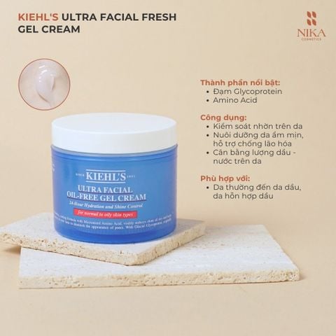 Kem Dưỡng Kiehls Ultra Facial Fresh Gel Cream