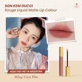 Son Kem Gucci Rouge A Leveres Liquide Mat 6.5Ml