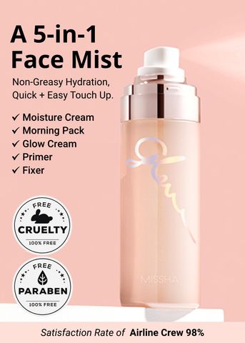 Xịt khoáng Missha Glow Skin Balm To Go Mist 80ML