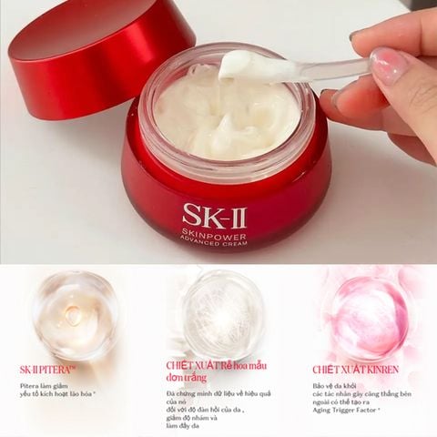 Kem Dưỡng Chống Lão Hóa SK-II Skinpower Advanced Cream 80g