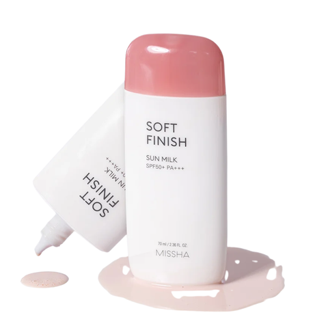 Kem Chống Nắng Missha Soft Finish Sun Milk SPF50+ PA+++ 70ML