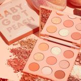 Bảng Mắt Colourpop Baby Got Peach Pressed Powder Palette 9 Ô