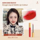 Son Kem Gucci Rouge A Leveres Liquide Mat 6.5Ml