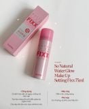 Xịt Khóa Make Up Setting Fixx So.Natural Powder 4 Room