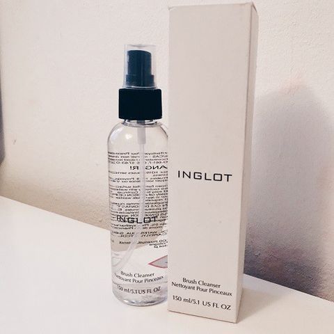 Xịt Rửa Cọ Inglot Brush Cleanser 150Ml