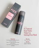 Xịt Khóa Make Up Setting Fixx So.Natural Powder 4 Room