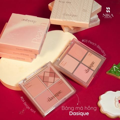 Bảng Má Hồng Dasique Blending Mood Cheek 4 Ô 11G