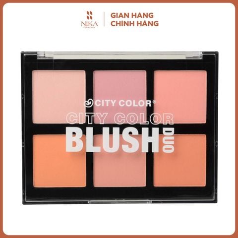 Bảng Má Hồng City Color Blush 6 Ô