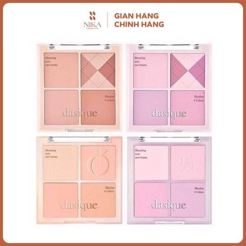 Bảng Má Hồng Dasique Blending Mood Cheek 4 Ô