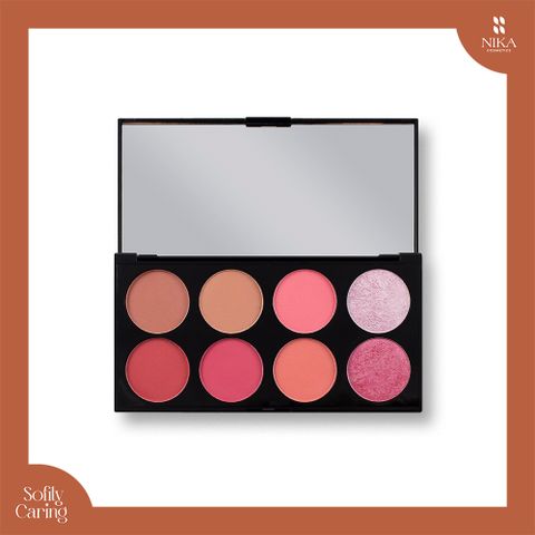Phấn Má Hồng Revolution Blush Palette 8 Ô