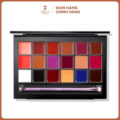 Bảng Son Carmela Amplified Color Matching Lipstick 18 Ô