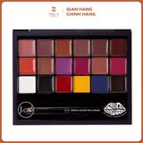 Bảng Son Jcat Freedom Lip Palette 18 Ô