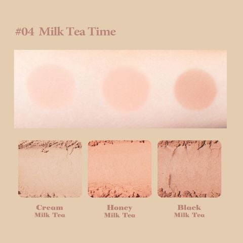 Bảng Má Hồng I'M Meme I’M Afternoon Tea Blusher 3 Ô