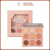 Bảng Mắt Colourpop Peach Out Pressed Powder Palette 9 Ô 8.1G