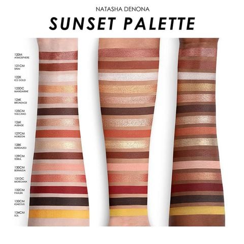 Bảng Mắt Natasha Denona Sunset Palette 15 Ô