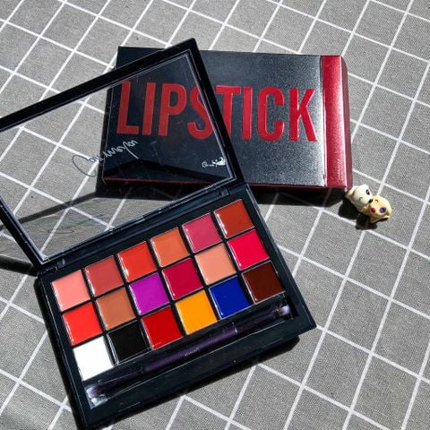 Bảng Son Carmela Amplified Color Matching Lipstick 18 Ô