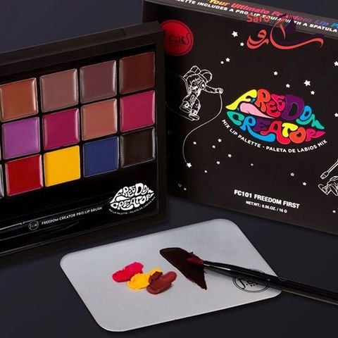 Bảng Son Jcat Freedom Lip Palette 18 Ô