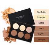 Bảng Tạo Khối Highlight Anastasia Beverly Hills Contour Powder Kit 6 Ô