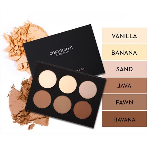 Bảng Tạo Khối Highlight Anastasia Beverly Hills Contour Powder Kit 6 Ô