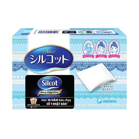 Bông Tẩy Trang Silcot Soft Touch Premium Cotton