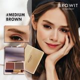 Bột Kẻ Mày Nongchat Easy Drawing Brown Shadow 2 Ô