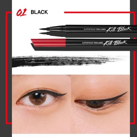 Eyeliner Clio Superproof Brush Liner