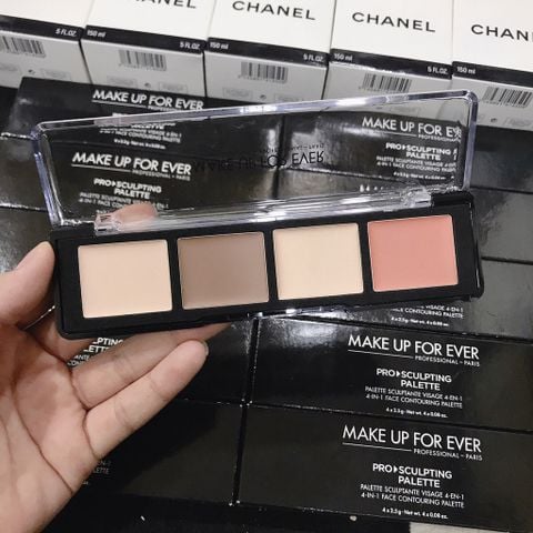 Bảng Che Khuyết Điểm Make Up For Ever Pro Sculpting Palette 4 Ô