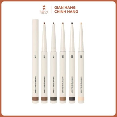 Chì Kẻ Mắt 3CE Soft Mute Pencil Liner 0.1G