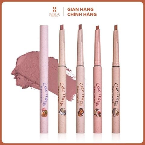 Chì Kẻ Viền Môi Cappuvini Milk Mist Series Lip Liner