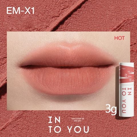 Son Kem + Má hồng Into You Shero Super Matte Lip & Cheek Mud 3G
