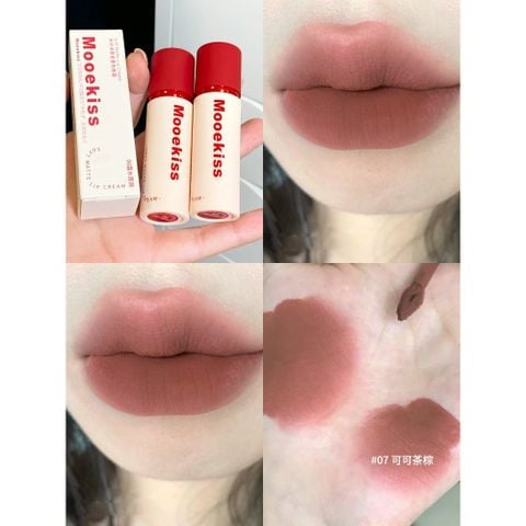 Son Kem Mooekiss Soft Matte Lip Cream 3G