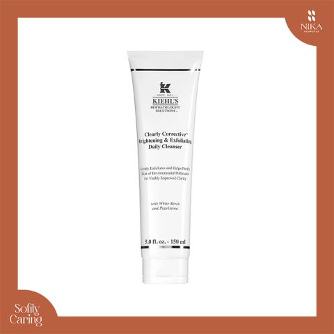 Sữa Rửa Mặt Kiehls Clearly Corrective Brightening & Exfoliating Daily Cleanser 150Ml