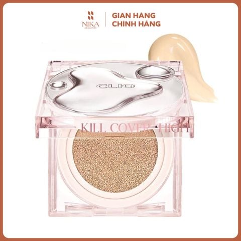 [New] Cushion Clio Kill Cover High Glow  Spf50 + Kèm Lõi 28G