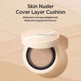Cushion Jung Saem Mool Skin Nuder Cover Layer Spf 50+ Pa+++ + Kèm Lõi 28G