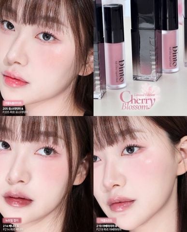 Set Son + Má Hồng Dinto Blur Glowy & Perfect Pair