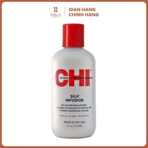 Dưỡng Tóc Chi Silk Infusion Reconstructing Complex 177Ml