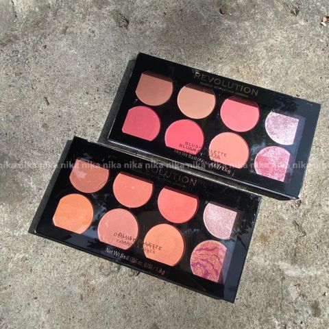 Phấn Má Hồng Revolution Blush Palette 8 Ô