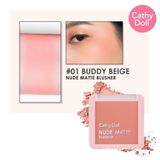 Phấn Má Hồng Cathy Doll Nude Matte Blusher