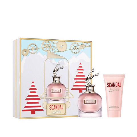 Gift Set Nước Hoa 50Ml + Kem Dưỡng Thể Scandal Jean Paul Gaultier 75Ml