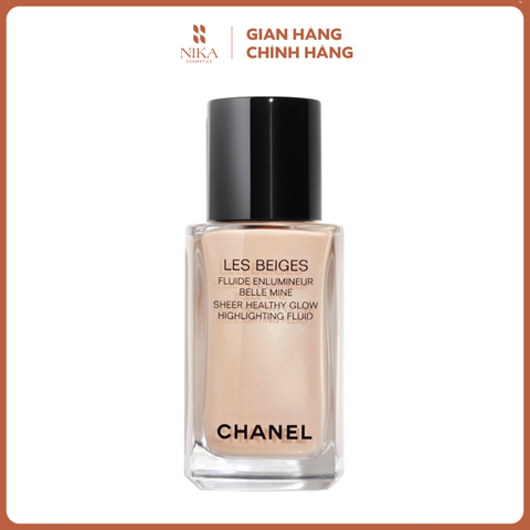Kem Lót Có Nhũ Chanel Les Beiges Sheer Healthy Glow Highlighting Fluid 30Ml