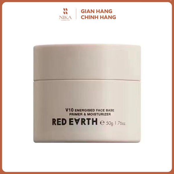 Kem Lót Red Earth V10 Energised Face Base Primer And Moisturizer