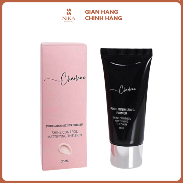 Kem Lót Chống Nước Charlene Pore Minimizing Primer Shine Control Mattifying The Skin 35ML