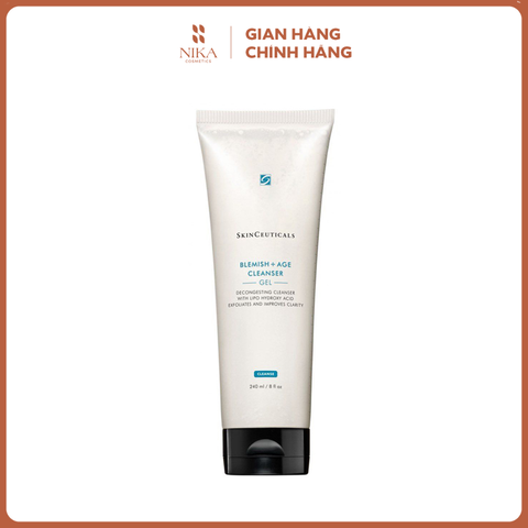 Sữa Rửa Mặt Skinceuticals Blemish + Age Cleanser Gel 240ml
