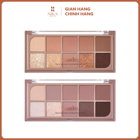 Bảng Mắt 10 Ô Mude Shawl Moment Eyeshadow Palette 7g